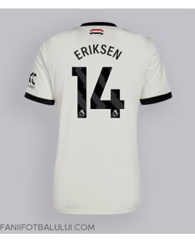 Manchester United Christian Eriksen #14 Tricou Fotbal Replică 2024-25 Barbati Treilea